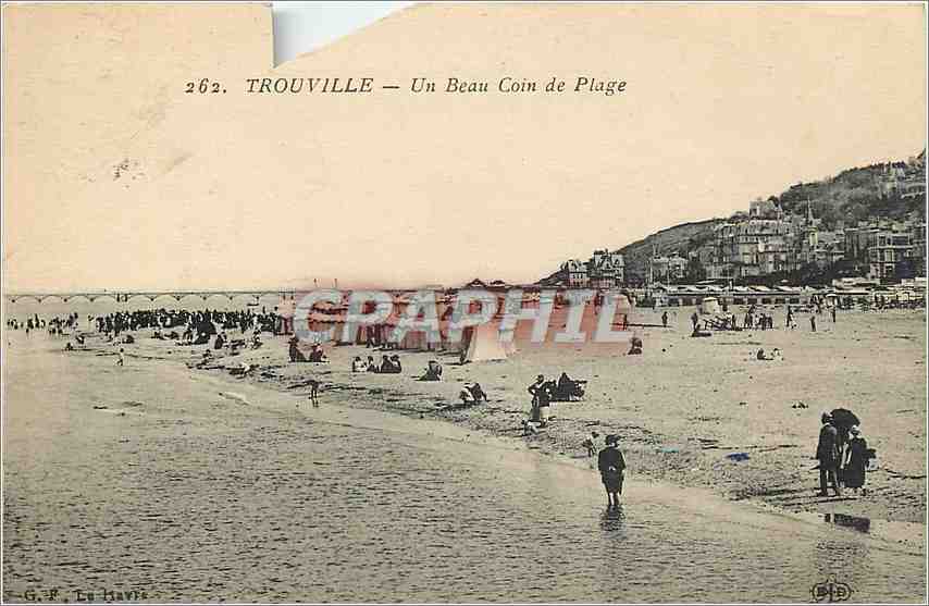 Trouville — Un Beau Coin de Plage — G.F. Le Havre, n°262