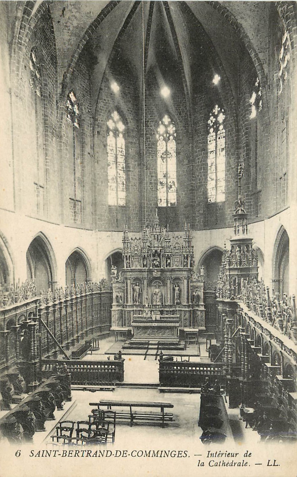 CPA Saint Bertrand de Comminges Interieur de la Cathedrale 