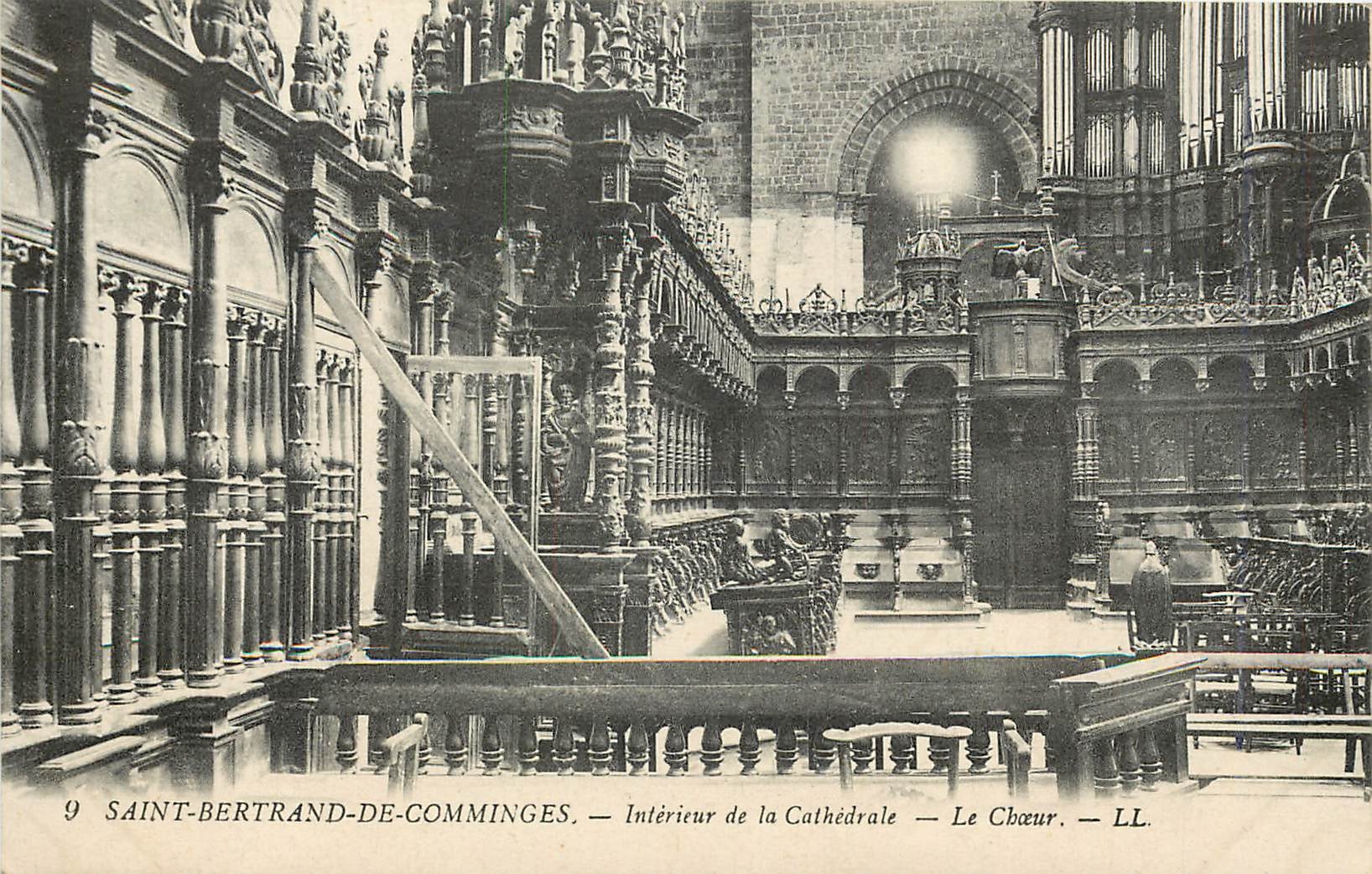 CPA Saint Bertrand de Comminges Interieur de la Cathedrale Orgue