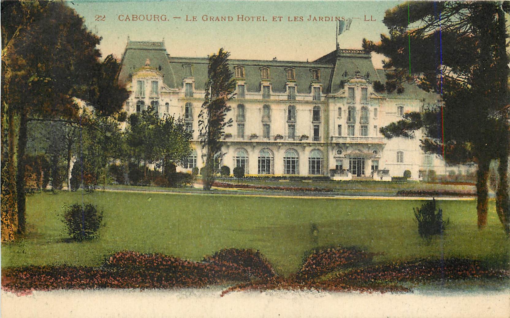 CPA Cabourg Le Grand Hotel et les Jardins 
