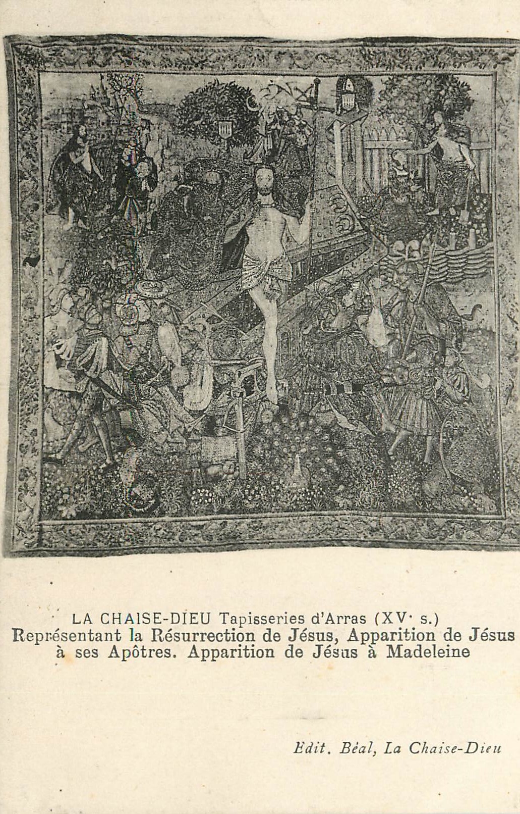 CPA La Chaise Dieu Tapisseries d'Arras 