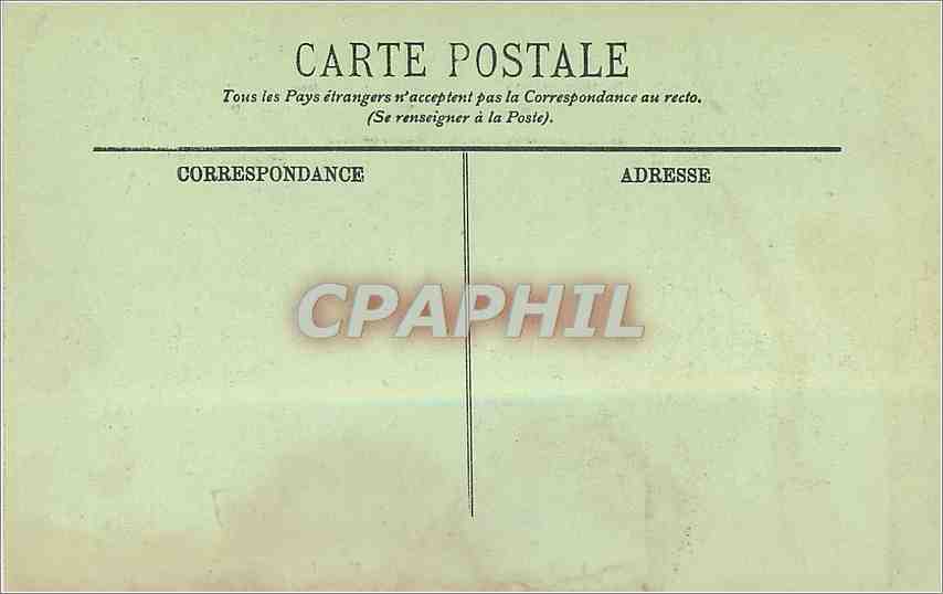 CPA Le Croisic La Procession revenant de la Benediction de la Mer  — Back