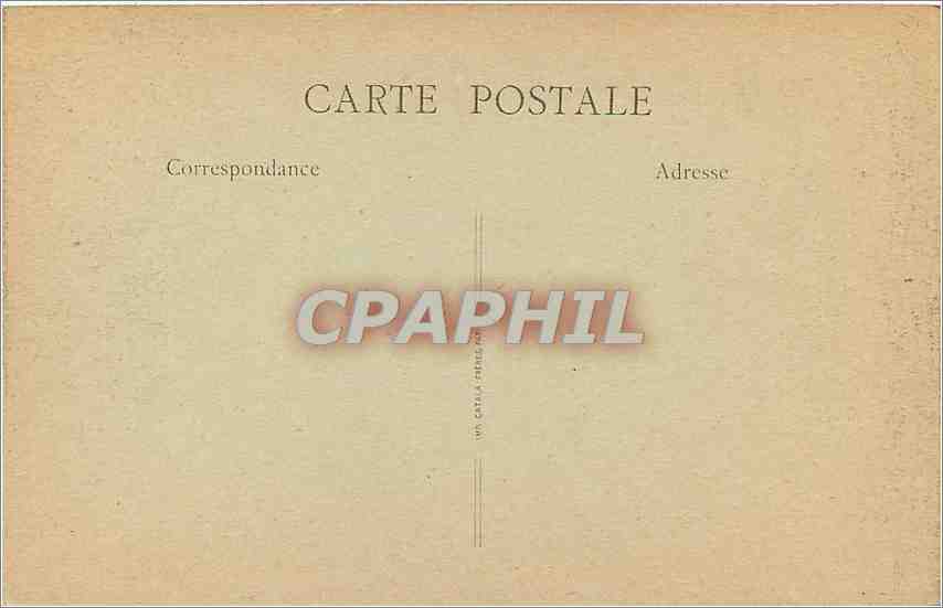 Ruines d'une Abbaye des Citeaux — Environs de Villers-Cotterêts (Aisne) — Éditeur : Longpont, n° 100 — Back