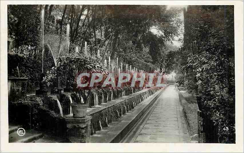 CPA Tivoli Villa d'Este Viale delle Cento Fontane 
