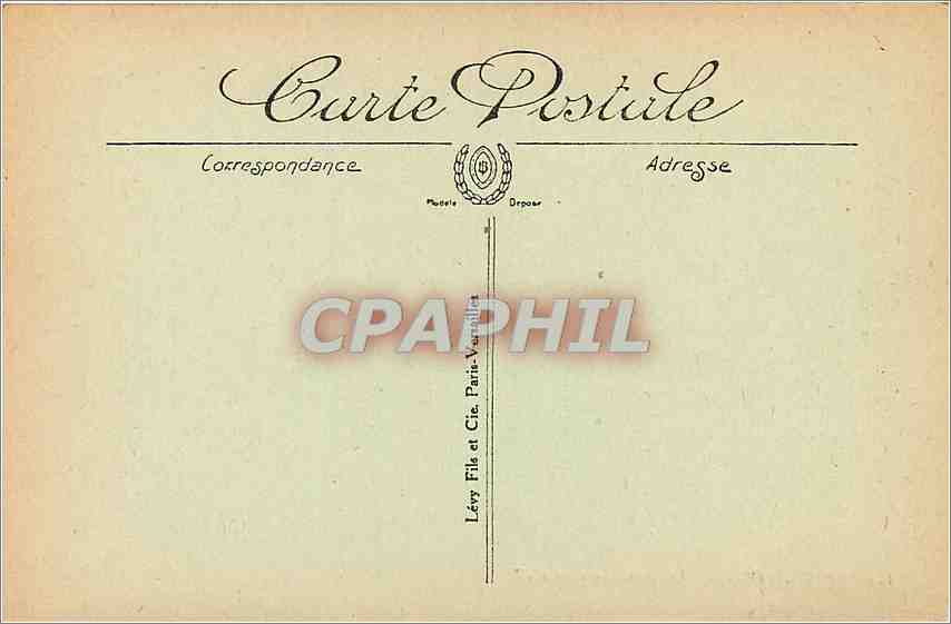 CPA Le Treport Le Quai Francois 1er — Rückseite