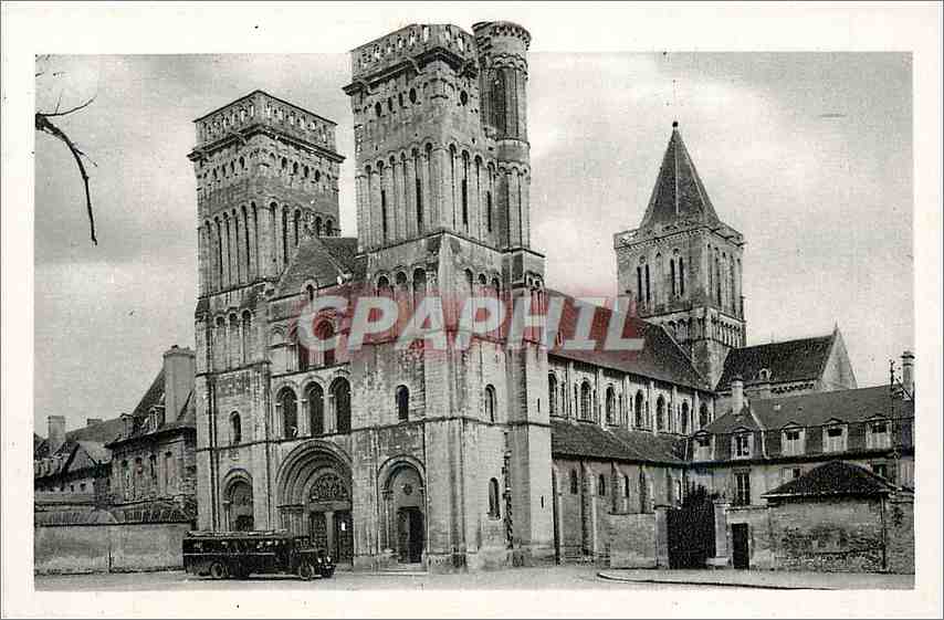 CPM Caen Calvados Abbaye aux Dames et la Trinite 