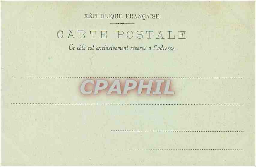 CPA Le Havre La Jetee Phare Bateaux — Rückseite