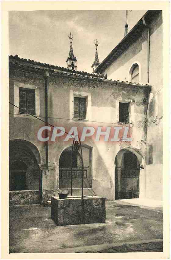 CPA Nice Monastere de Cimiez Le vieux Puits du Cloitre 