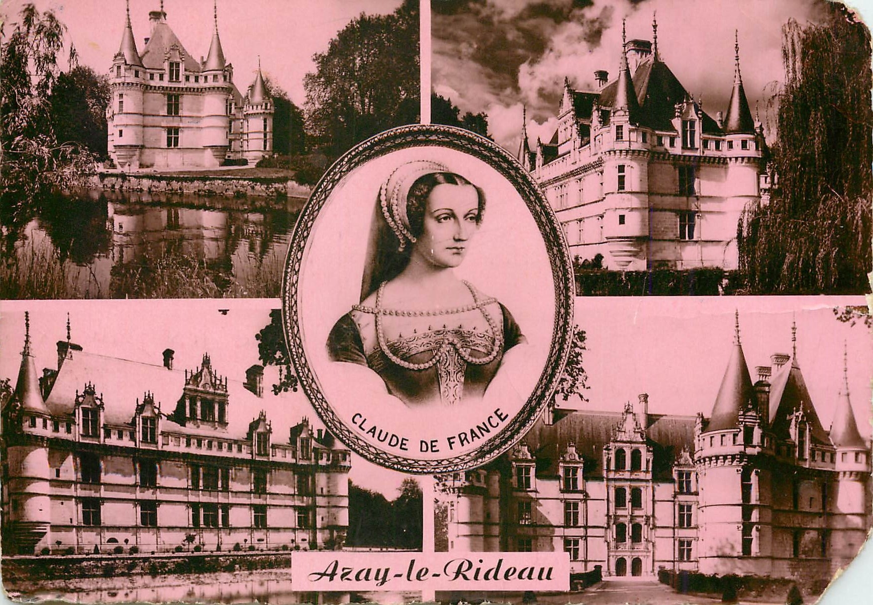 CPM Azay le Rideau L'Etang et le Chateau 