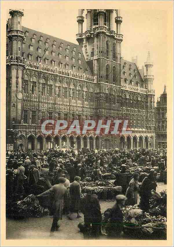CPA Bruxelles Grand Place Marche Matinal 