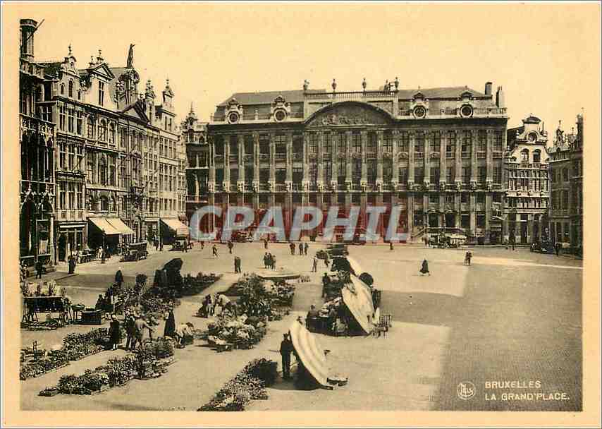 CPA Bruxelles La Grand Place 