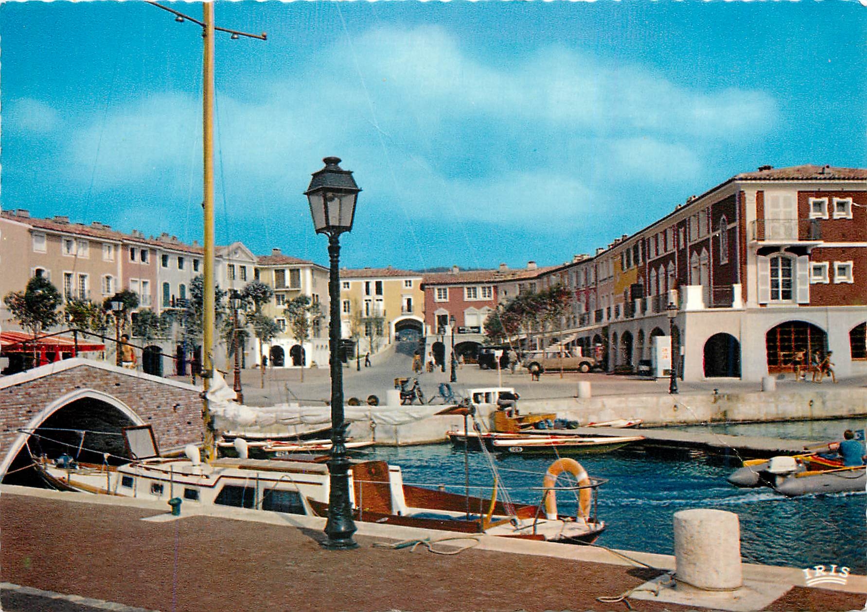 CPM Port Grimaud Var Cite lacustre realisee suivant un project 