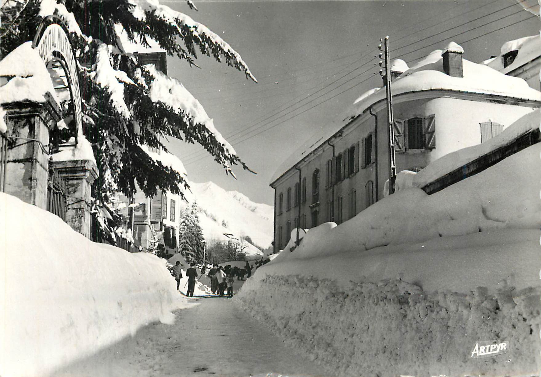 CPM Bareges L'Hopital Militaire et le Tourmalet 