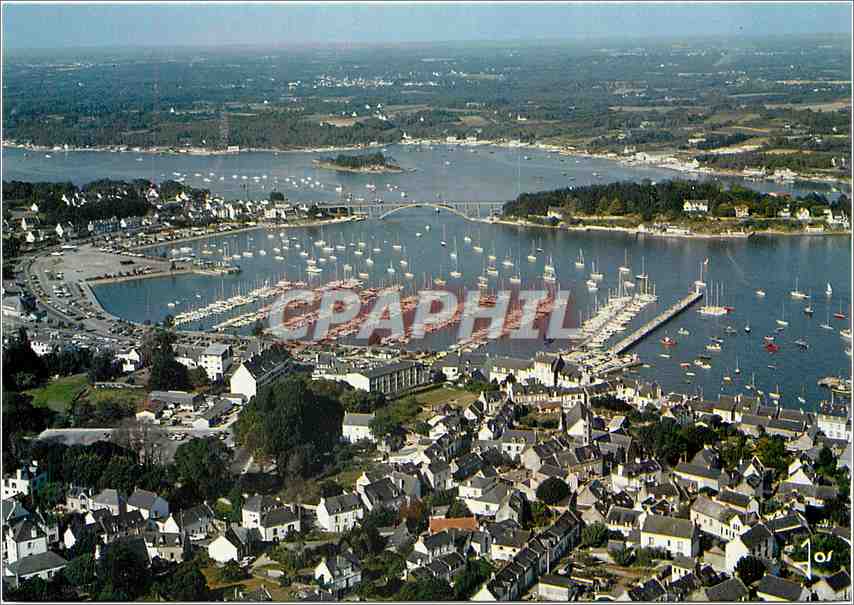 Le port de plaisance de Trinité-sur-Mer — vue aérienne — Éditions d'Art Jos. Chateaullin, n° 18