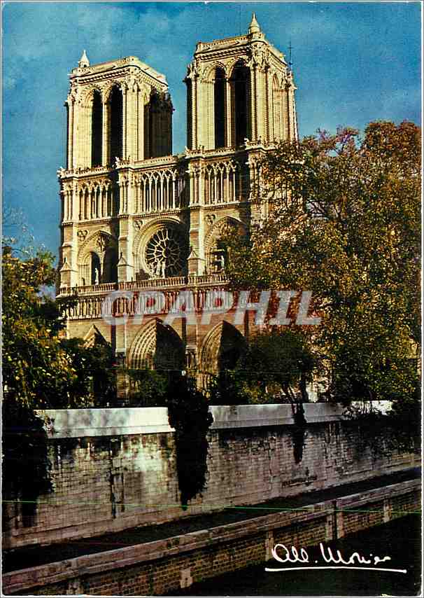 CPM Paris Notre Dame et la Seine 