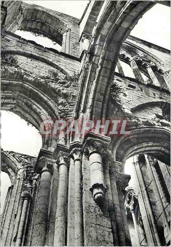 CPM Abbaye Saint Wandrille Seine Mme Ruines du Transept 
