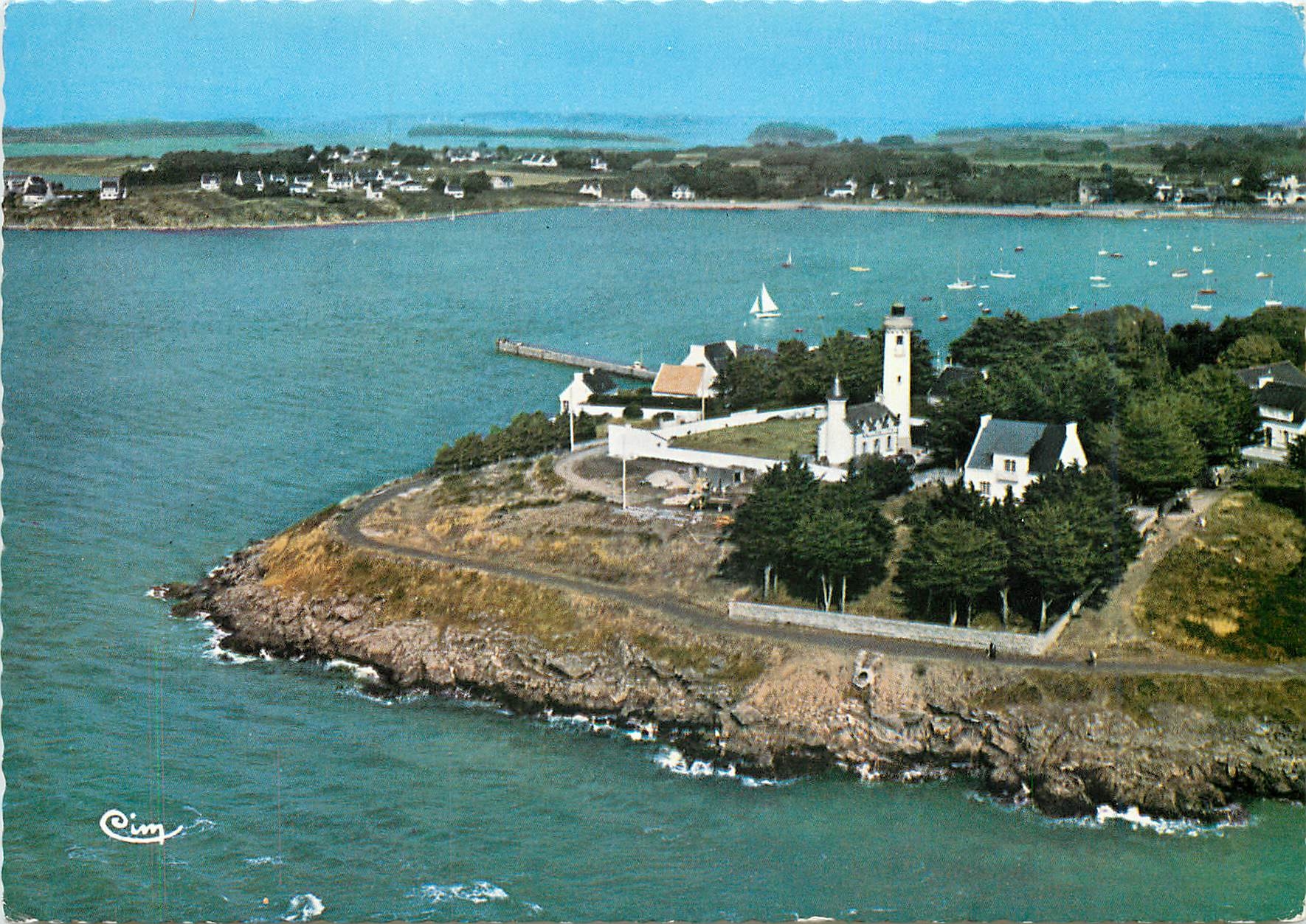 Phare et Pointe du Bilgroix — vue aérienne — Cim