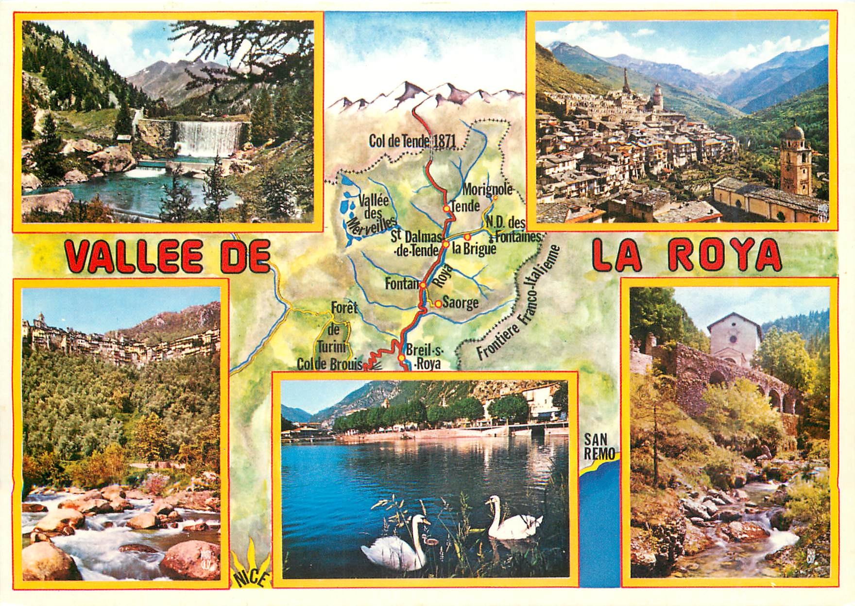 CPM Vallee de La Roya Alpes Maritimes 