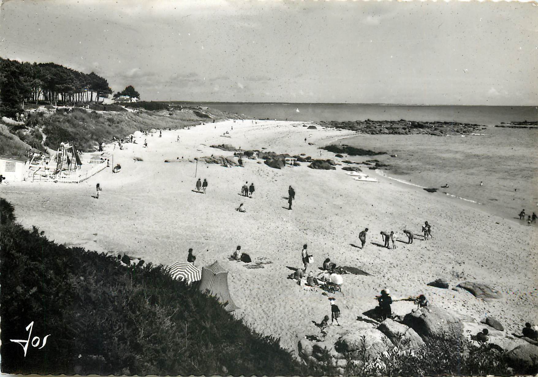 CPM Beg Meil Finistere Vue generale de la Plage de les Dunes 
