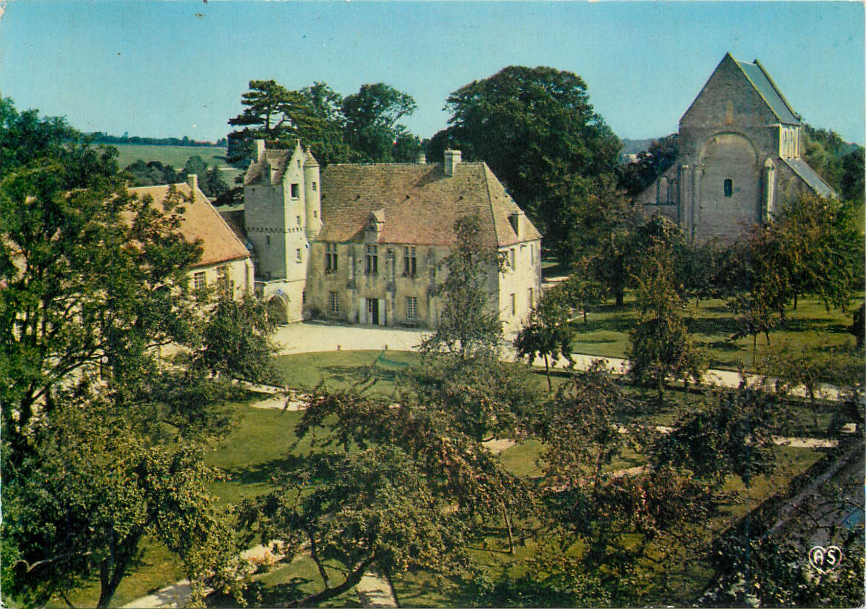 CPM Manoirs Normands Prieure Saint Gabriel pres Creully 