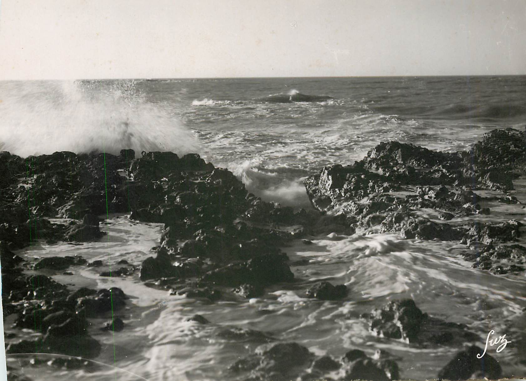 CPM Ile d'Oleron Charente Maritime Chaucre Les Rochers a maree montante 