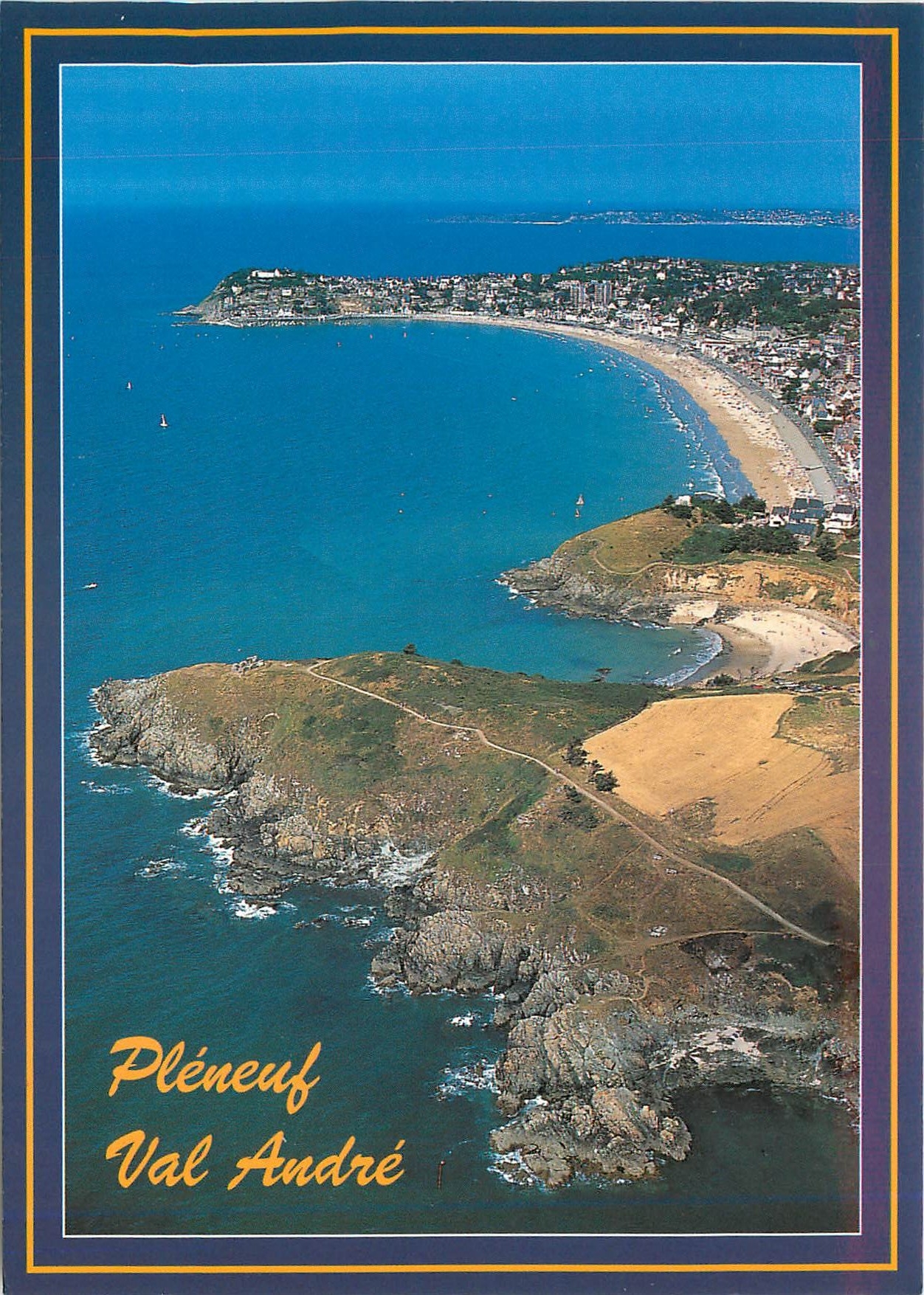 CPM La Cote de Penthievre le Val Andre Cotes d'Armot La grande plage 