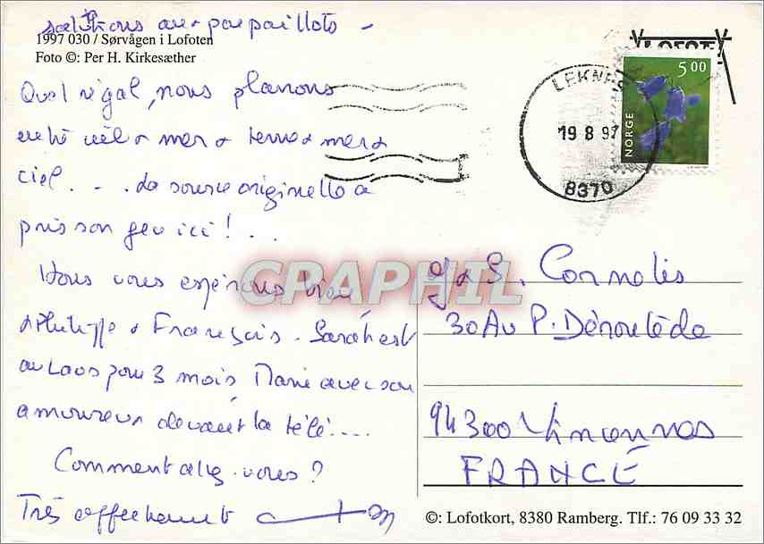 CPM Sorvagen  — Verso