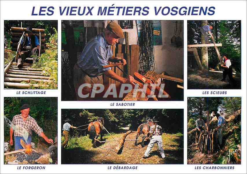 CPM Les vieux Metiers Vosgiens 