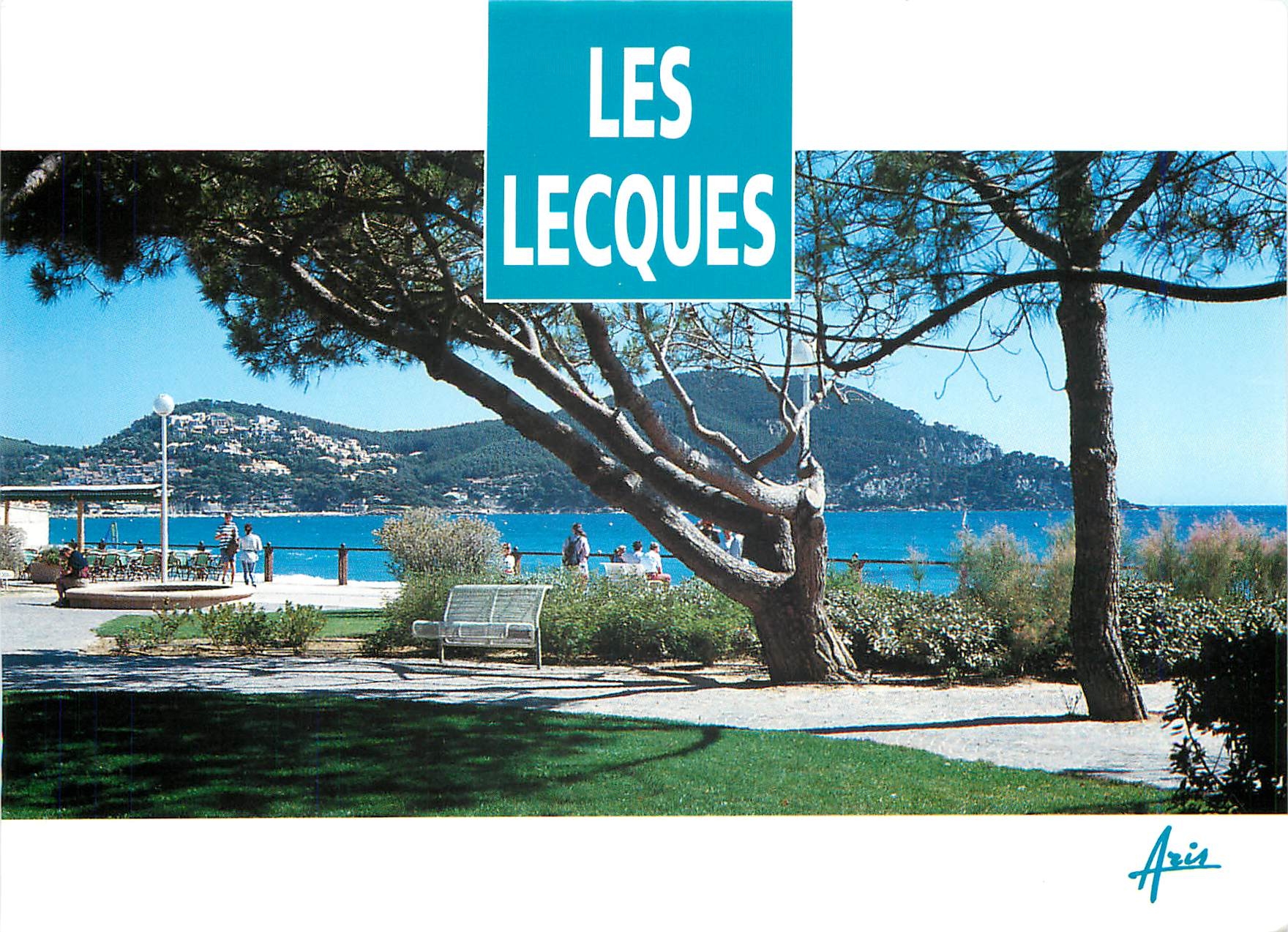 CPM Saint Cyr les Lecques Les jardins du bord de mer 