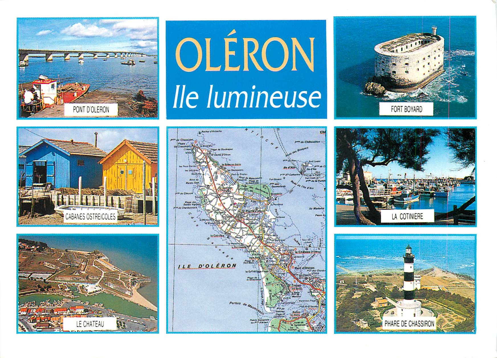 CPM Ile d'Oleron Charente Maritime Les sites touristiques 