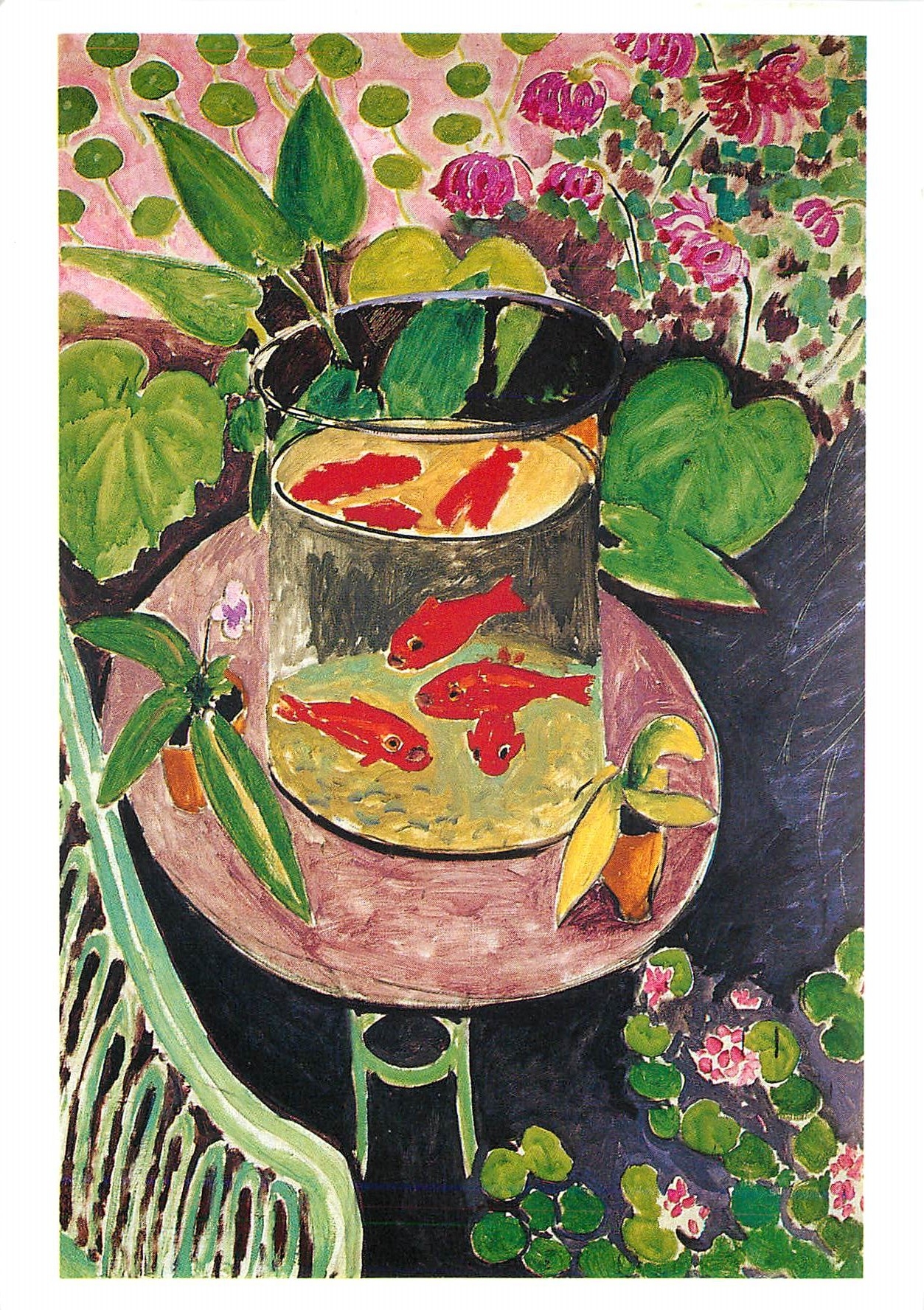CPM Henri Matisse Les Poissons reuges 