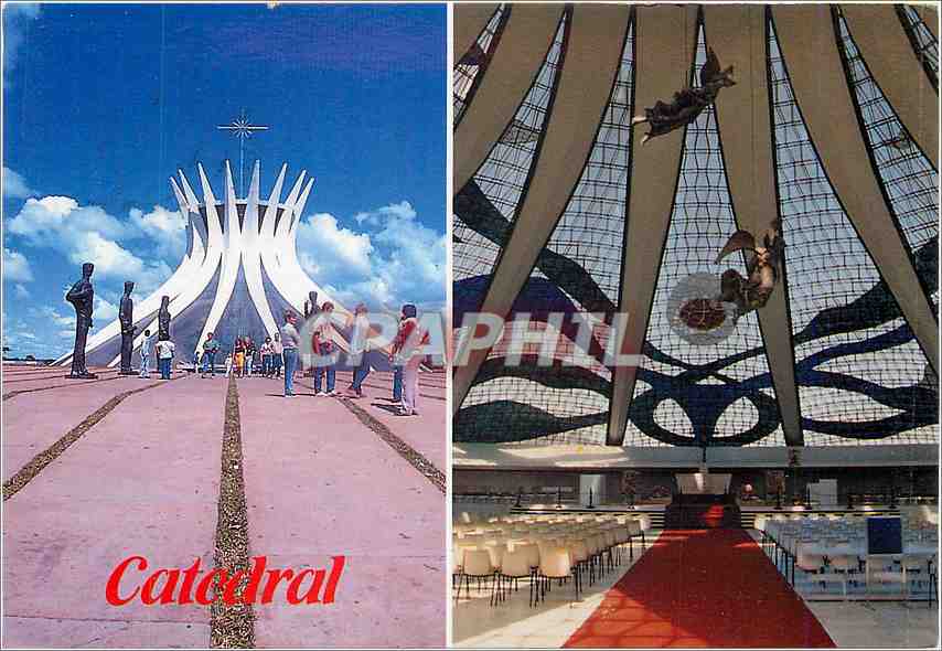 CPM Brasilia de Patrimonio Cultural da Humanidade Brasilia's Cathedral 