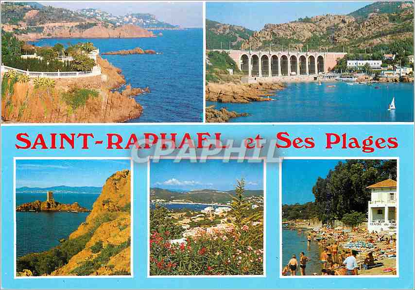 CPM Saint Raphael Norway La Corniche d'Or Antheor 
