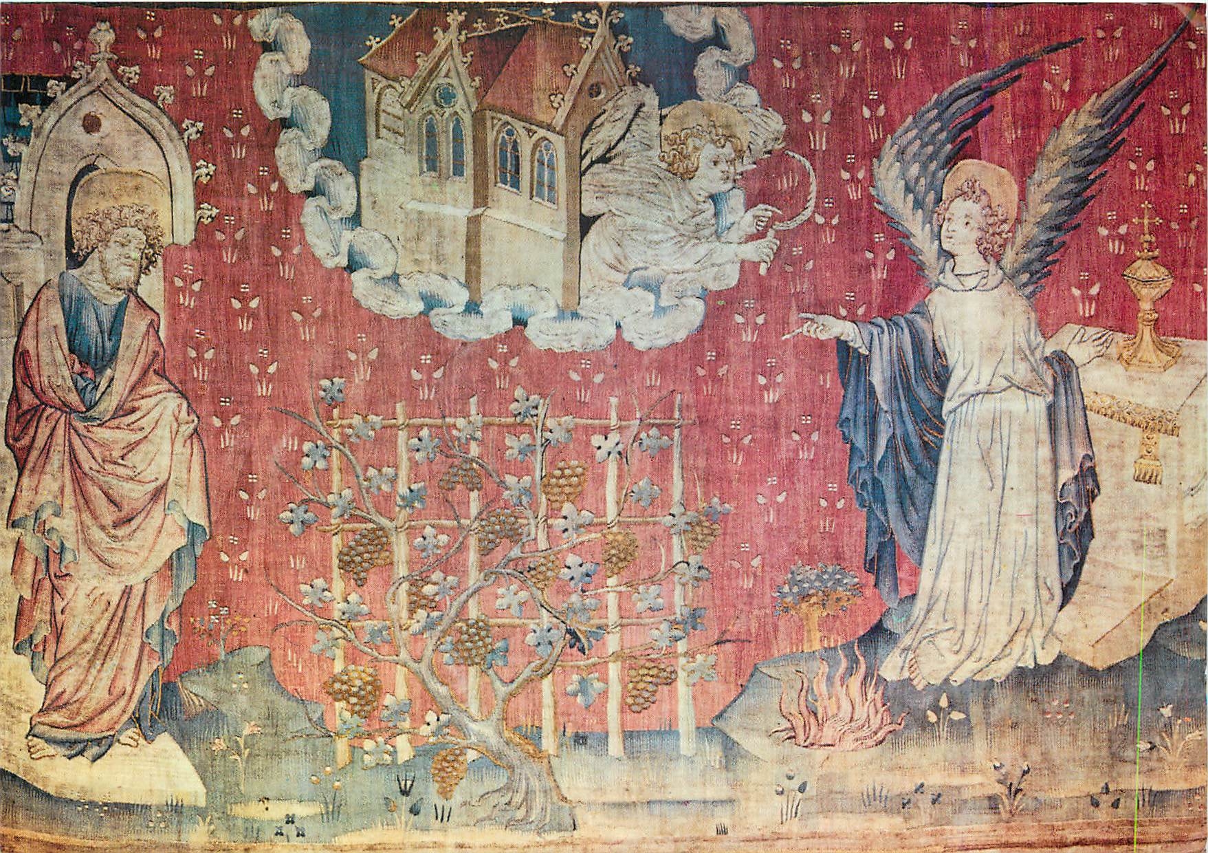 CPM Chateau d'Angers Maine et Loire Tapisserie de l'Apocalypse 