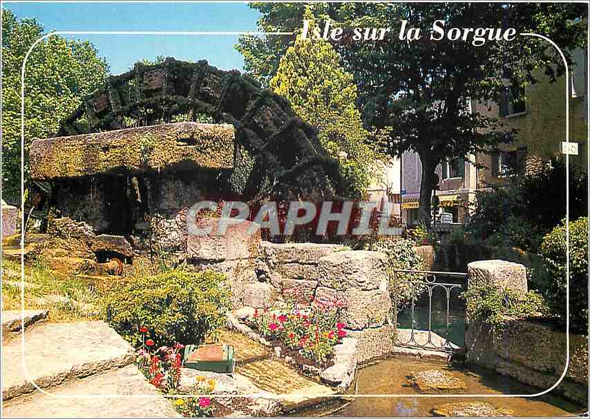 CPM L'Isle sur la Sorgue Vaucluse La Venise du Comtat Venaissin 