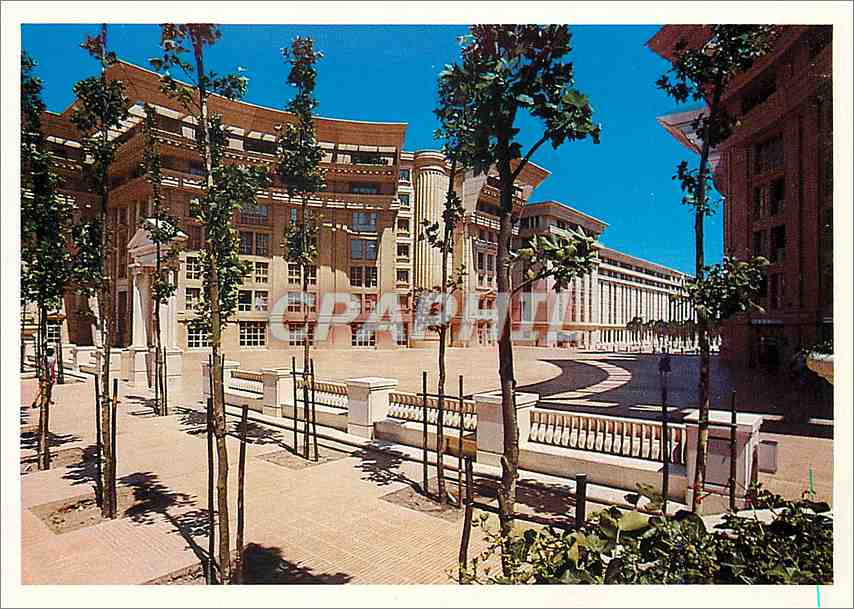 CPM Montpellier Antigone Architecte en Chef Ricardo Bofill Taller de Arquitectura 