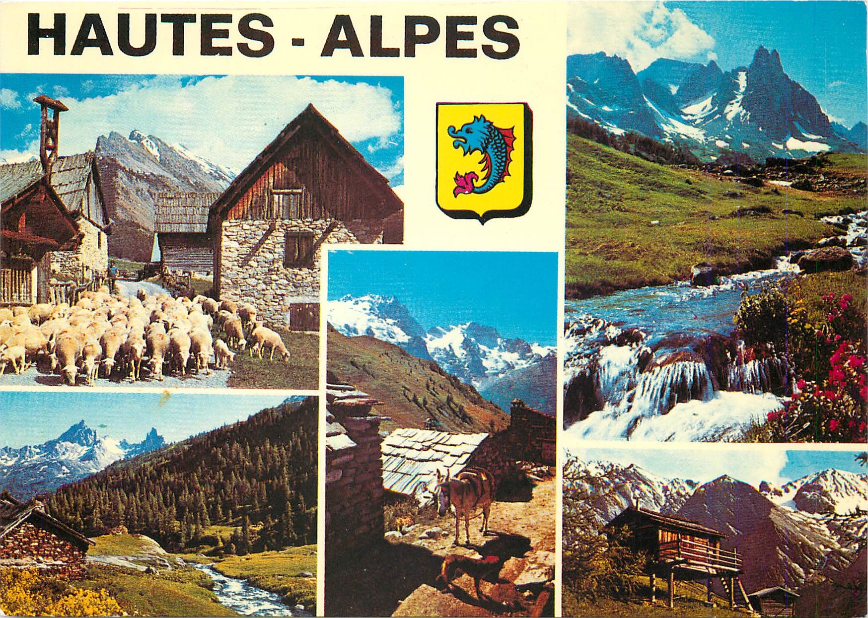 Hautes-Alpes — paysages et vie pastorale — Grenoble, n° 05 PE 210
