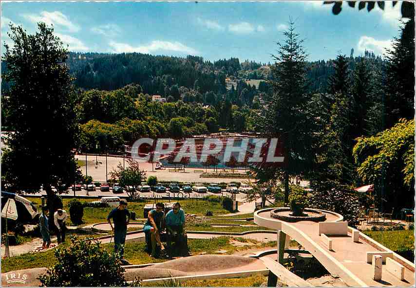 CPM Le Golf Miniature de l'Hotel Warren et les Embarcadere du Lac 