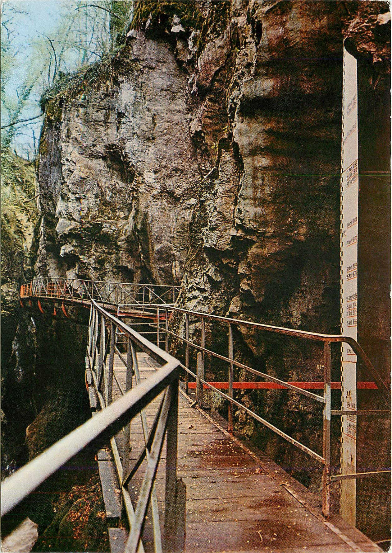 CPM Environs d'Annecy Hte Savoie Les Gorges du Fier 
