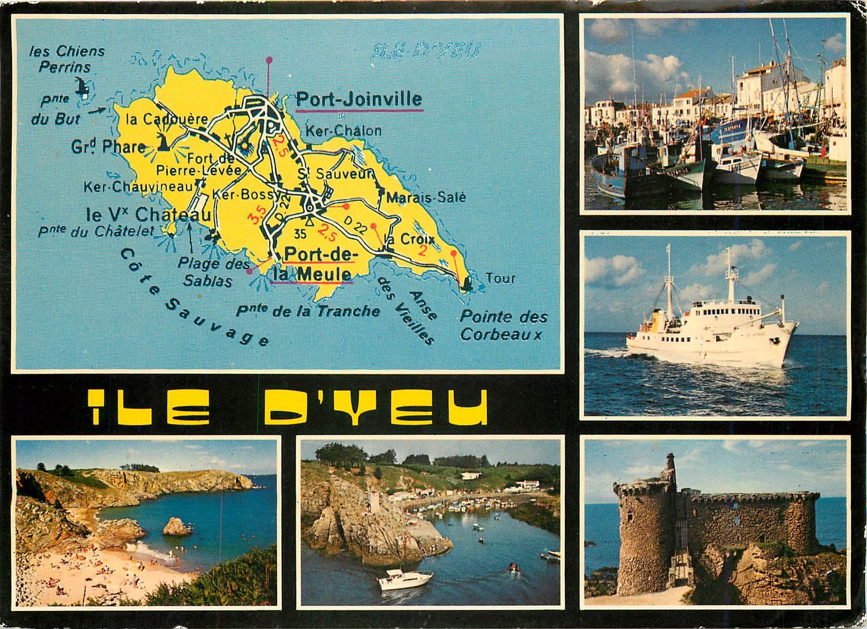 CPM Merveille de l'Atlantique Ile d'Yeu 