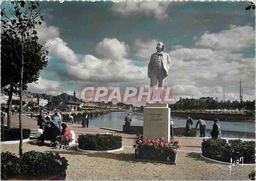 CPM Trouville Deauville Calvados Coup d'oeil sur le port 