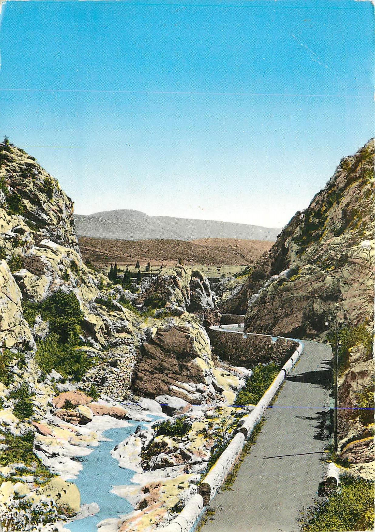 CPM Saint Hippolyte du Fort Gard Les Gorges de la Cadiere 