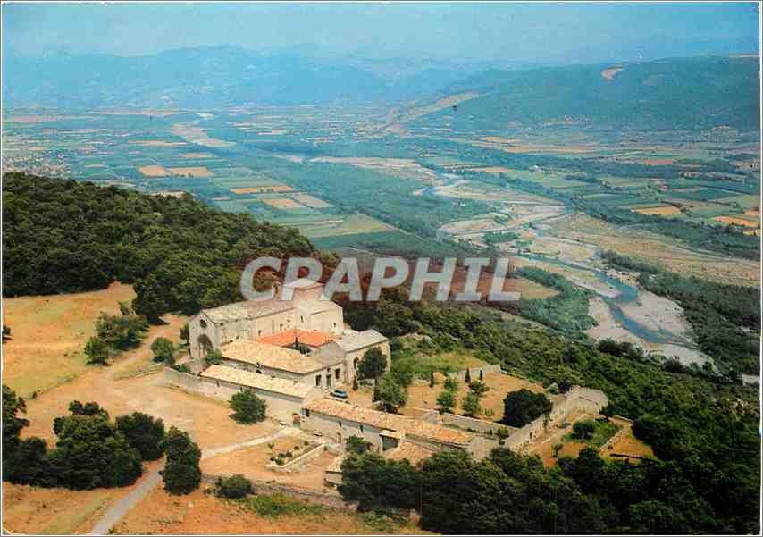 CPM Prieure de Ganagobie Alpes de Haute Provence Vue generale aerienne 