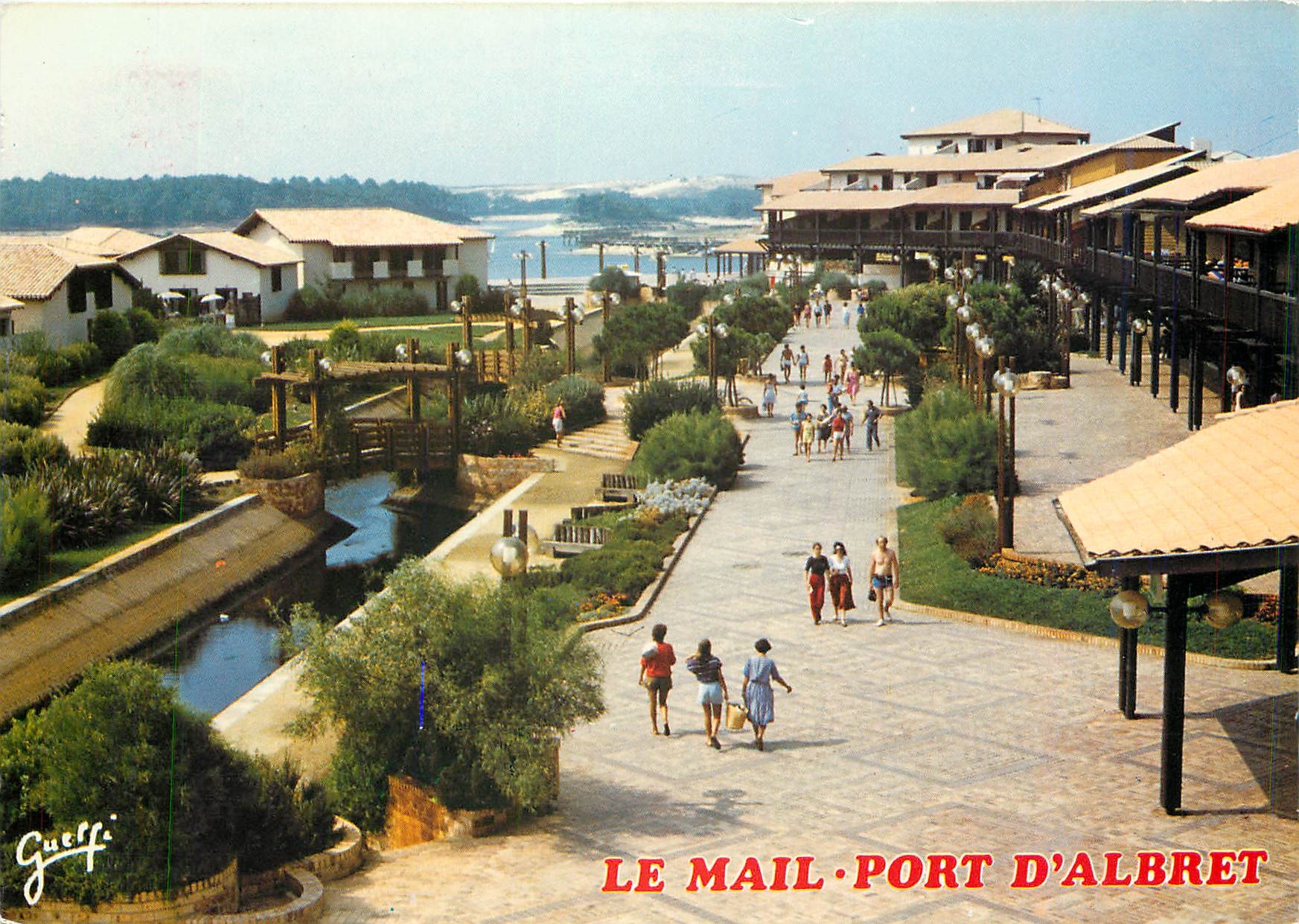 CPM Vieux Boucau Port d'Albert Le Mail 