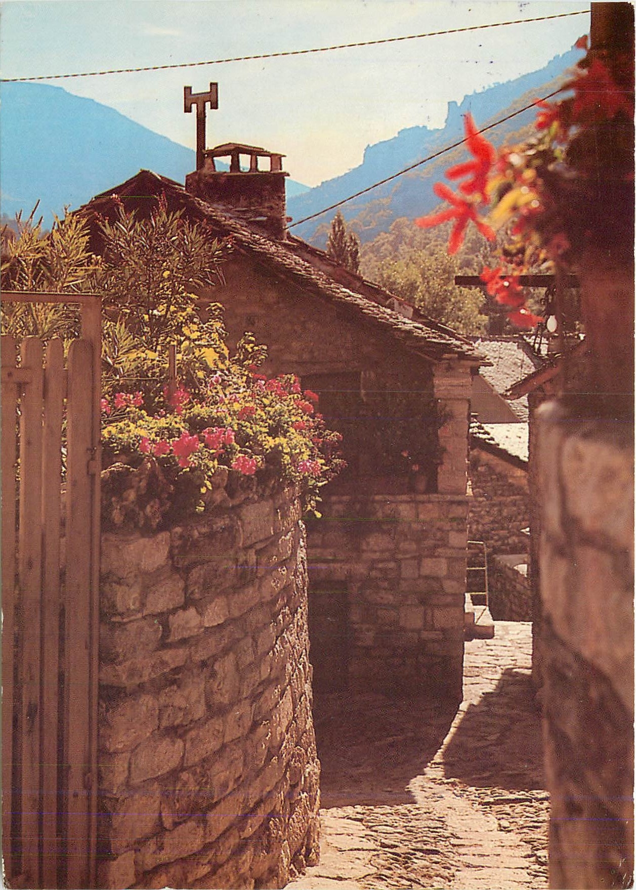 CPM Sainte Enimie Lozere Vieille rue pittoresque 