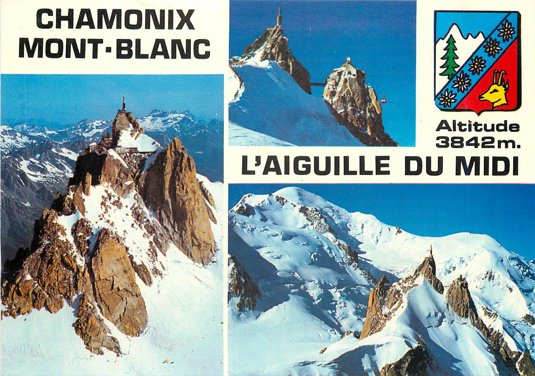 CPM Chamonix Mont Blanc L'Aiguille du Midi 
