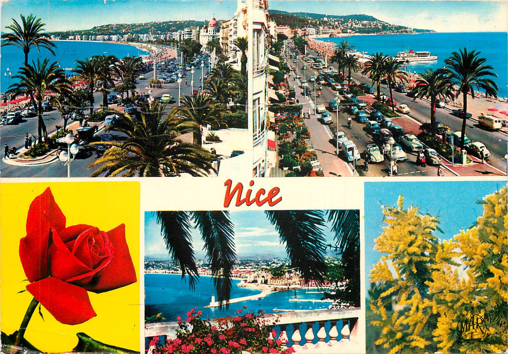 CPM La Cote d'Azur Nice La Promenade des Anglais 