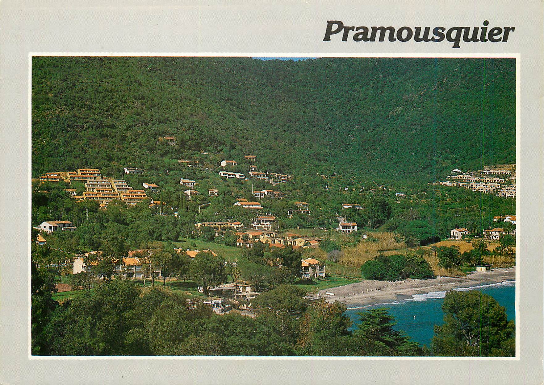 Pramousquier — Vue générale aérienne — Éditions S.A.D. Impressions Combier
