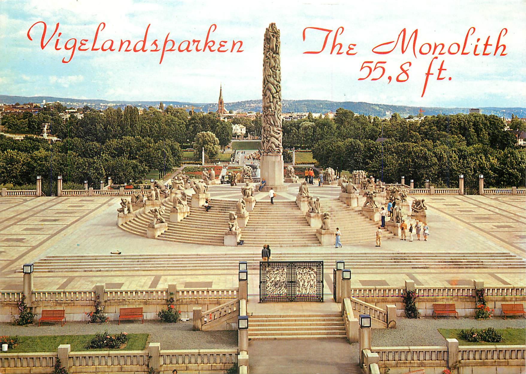 CPM Oslo Norway The Monolith Plateau from the West 