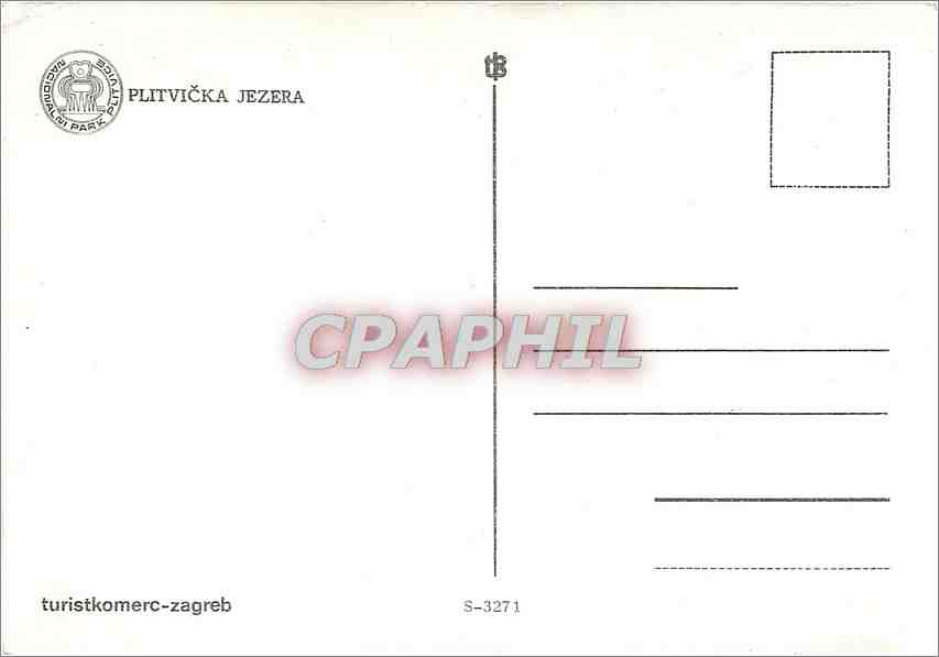 CPM Plitvicka Jezera  — Rückseite